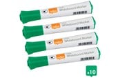 Konferens & Presentation - Nobo Glide Whiteboard Penna Kulspets 10/Fp Grön - 1915267