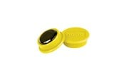 Konferens & Presentation - Nobo Magnetiska Whiteboardmagneter 10-Pack 24 mm Färgade Magneter Gul - 1915295