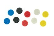 Konferens & Presentation - Nobo magnetiska whiteboardmagneter 10-pack 32 mm färgade magneter Sorterad - 1915304