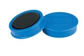 Konferens & Presentation - Nobo Magnetiska Whiteboardmagneter 10-Pack 38 mm Färgade Magneter Blå - 1915313