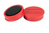 Konferens & Presentation - Nobo Magnetiska Whiteboardmagneter 10-Pack 38 mm Färgade Magneter Röd - 1915314