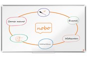 Konferens & Presentation - Nobo Premium Plus Widescreen Emaljerad Magnetisk Whiteboard 55" 122x69 cm - 1915367