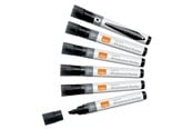 Konferens & Presentation - Nobo Whiteboard Penna Flytande Bläck Mejselspets 10/Fp Svart - 1915382