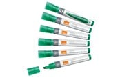 Konferens & Presentation - Nobo Whiteboard Penna Flytande Bläck Mejselspets 10/Fp Grön - 1915385