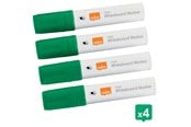 Konferens & Presentation - Nobo Glide Whiteboard Penna Flytande Bläck Stor Mejselspets 4/Fp Grön - 1915391