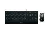 Tangentbord - Logitech Corded K280e - Tangentbord - Fransk - Svart - 920-005210