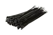 Kabel sleeve - LogiLink Opaski zaciskowe 30cm 100szt. czarne - KAB0004B