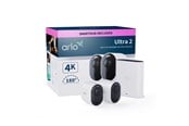 Smarta Hem - Arlo Ultra 2 4K UHD trådlöst säkerhetskamerasystem – 2 kameror - VMS5240-200EUS
