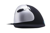 Mus - R-Go Tools R-Go HE Mouse Ergonomic Mouse Large Left - Mouse - 5 knappar - Silver - RGOHELELA