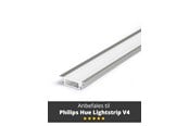 Smarta Hem - Light Solutions Aluminum profile - Model G for Philips Hue and LIFX - Alu - 5714255001488