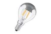 Glödlampor - Osram LED-glödlampa Mini-ball 4W/827 (34W) Mirror Clear E14 - 4058075447134
