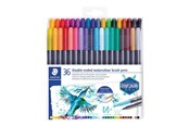 Skriv- och ritverktyg - Staedtler Double-ended watercol. brush 36pcs - 3001 TB36
