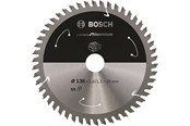 Cirkelsågar - Bosch Standard for Aluminium cirkelsågklinga för sladdlösa sågar 136×1,6/1,1×20 T50 - 2608837754