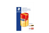 Skriv- och ritverktyg - Staedtler Double-hole tub sharpener round BK - 512 006 BK