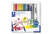 Hobby Tillbehör - Staedtler Floral Watercolour Set 100% PEFC - 61 3001-1