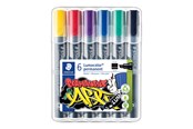 Skriv- och ritverktyg - Staedtler Marker Lumocolor permanent 6pcs.box - 350 WP6-1