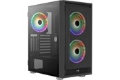 Chassi - AeroCool Geh Midi Graphite black v3 MicroATX/ATX/M - Chassi - Tower - Svart - ACCM-PB24133.11