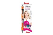 Skriv- och ritverktyg - Pentel BL77-4COL Energel Roller 0.7mm  4-pack (Orange - Violet - Pink - Light Blue) - BL77-4COL