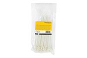 Kabel sleeve - StarTech.com Cable Ties with Mounting Hole 4mm 100 pcs. - CBMZTS10N8