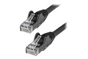 Nätverkskabel - StarTech.com 1m LSZH CAT6 Ethernet Cable. - Svart - 1m - N6LPATCH1MBK