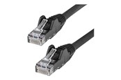 Nätverkskabel - StarTech.com 50cm LSZH CAT6 Ethernet Cable. - Svart - 0.5m - N6LPATCH50CMBK