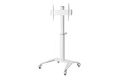 Väggfäste, AV-Möbel - Deltaco Office Display Cart White - Max 70 kg - recommended for 70" - ARM-0452