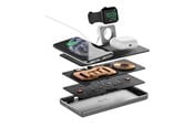 Mobile - Adapters & Chargers - ALOGIC Ultra Power 3-in-1 wireless charging pad + AC power adapter - USB - UP2QC10AWM-SGR