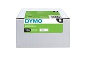 Papper, Fotopapper & Etiketter - DYMO D1-originaletiketter | Svart skrift på vit bakgrund | 19 mm × 7 m | 10 st. - 2093098