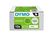 Papper, Fotopapper & Etiketter - DYMO D1-originaletiketter | Rulle på 9 mm × 7 m | Svart utskrift på vitt | 10 st. - 2093096