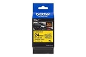 Papper, Fotopapper & Etiketter - Brother Tape brother 24 mm black/yellow flexible - TZEFX651