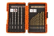 Borr & Bits - Boxer Borrsats - 17 delar kombi (HSS) - 31316