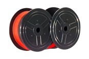 Skrivartillbehör-bläck-toner - KMP - black / red - print ribbon - 0051,0102