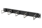 Nätverks tillbehör - DIGITUS DN-97667 Cable Management Panel Steel Rings 482.6 mm (19") Cabinets 1U - DN-97667