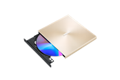 Optisk enhet (DVD / BR / Floppy) - ASUS ZenDrive U8M SDRW-08U8M-U - Gold - DVD-RW (Brännare) - USB-C - Gold - 90DD0295-M29000