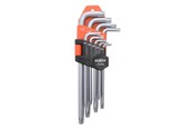 Handverktyg  - Boxer Torx nyckelsats 9 delar – CR.V-stål - 31403