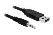 Nätverkskort (adaptrar osv.) - DeLOCK Converter USB 2.0 > Serial-TTL 3.5 mm stereo jack (5 V) - 83115