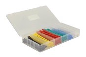 Nätverks tillbehör - DeLOCK Heat Shrink Tube Box Assorted Colors (100-Pack) - 86264
