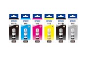 Skrivartillbehör-bläck-toner - Epson EcoTank 115 - C13T07D34A