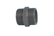 Plaströr och rördelar - +GF+ Reducing nipple tp pvc grey 1 1/2" x 1 1/4" - RV0NRF50E