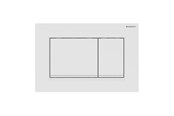 Toaletter, säten, bidé och reservdelar - Geberit sigma30 actuator plate 246 x 164 x 12 mm dull white easy-to-clean-coated - 115.883.01.1