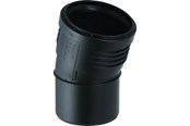 Dräneringsprodukter - Geberit silent bend 15 ° 110mm mf black pp - 184834110