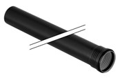 Dräneringsprodukter - Geberit silent drain pipe 110x500mm 1mf black pp - 390.502.14.1