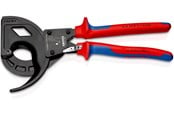 Verktyg för elarbeten - KNIPEX Kabelsaxar, (spärrmekanism, treväxlad) - 95 32 320