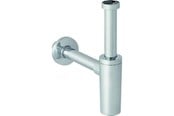 Reservdelar & tillbehör - Geberit dip tube trap for washbasin horizontal outlet: d40mm g1 1/4 bright chrome-plated - 151.035.21.1