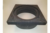 Produkter för vattenförsörjning - Gavatec Square frame for water meter cover ø400 mm in plastic - 14 5820.860