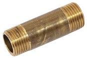 Gängade beslag - Isiflo Barrel nipple brass 34 x 120 mm - 048412006