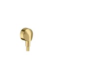 Dusch och monteringstillbehör - Hansgrohe fixfit wall outlet e without non-return valve polished gold-optic - 27454990