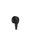 Dusch och monteringstillbehör - Hansgrohe fixfit wall outlet e without non-return valve matt black - 27454670