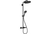 Dusch och monteringstillbehör - Hansgrohe croma select s showerpipe 280 1jet with thermostat and hand shower raindance select s 120 3jet matt black - 26890670