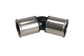 Alu pex-system - Henco press bend 45° 63 x 63 mm - 27PK-6363